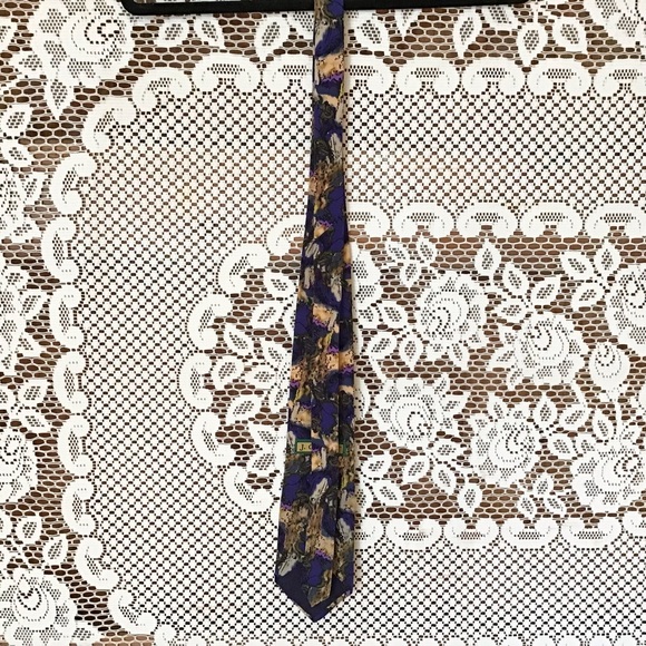 J Garcia Dogs Collection Five Silk Tie - Picture 6 of 6